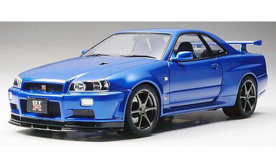 1/24 Nissan Skyline GT-R (R34) V.spec II Plastic Model Kit | SpeedCubeShop