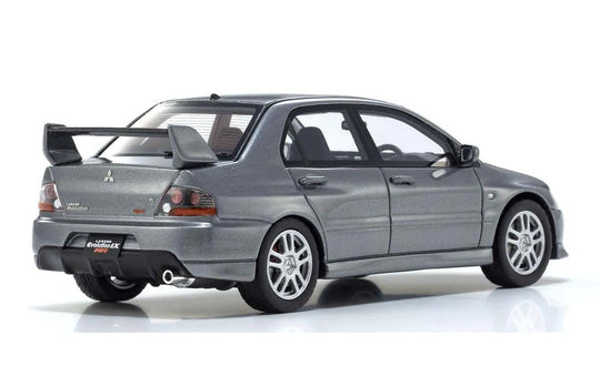 1/43 Scale Grey Mitsubishi Lancer Evolution IX MR - Diecast Car | SpeedCubeShop