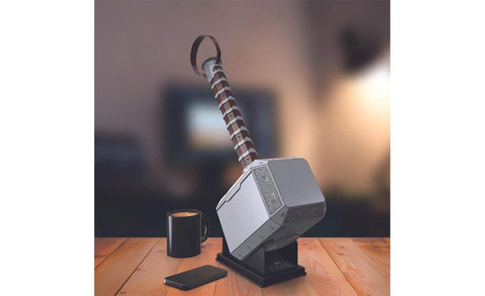 4D Build, Marvel Mjolnir Thor Hammer 3D Puzzle Model Kit with Stand | SpeedCubeShop