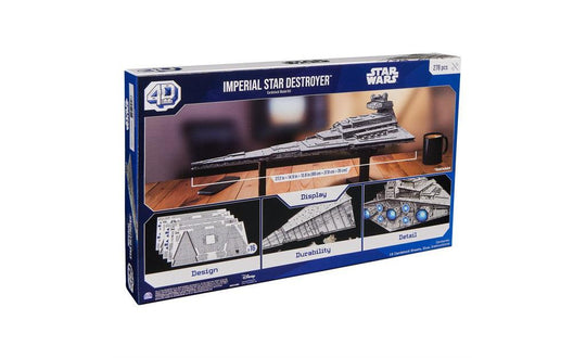 4D Build, Star Wars Deluxe Imperial Star Destroyer 3D Model Kit | SpeedCubeShop