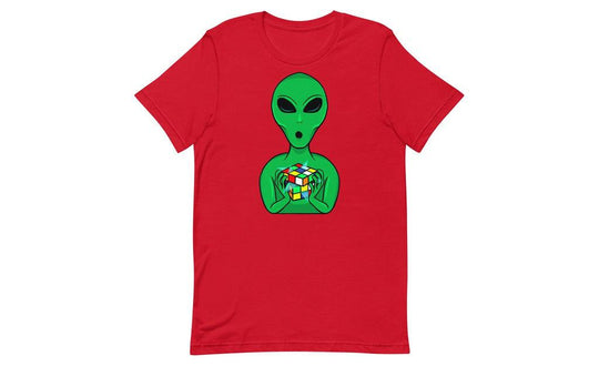 Alien Speedcuber - Rubik's Cube Shirt | SpeedCubeShop