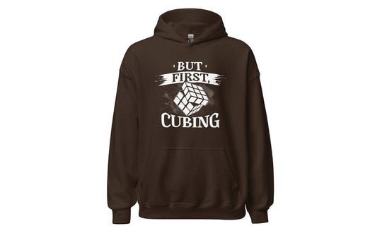 But First, Cubing - Rubik's Cube Hoodie | SpeedCubeShop