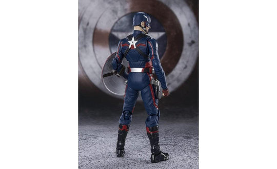 Captain America John F Walker S.H.Figuarts Figure - The Falcon and Winter Soldier | SpeedCubeShop