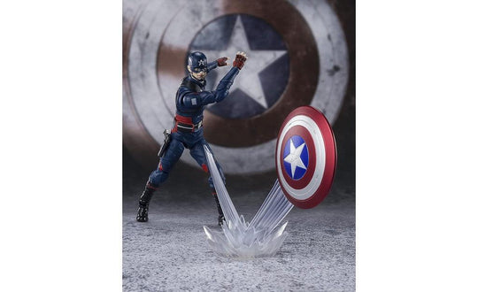 Captain America John F Walker S.H.Figuarts Figure - The Falcon and Winter Soldier | SpeedCubeShop