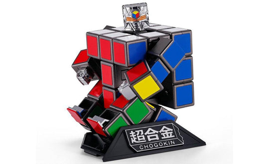 Chogokin Rubik's Cube Robo "Rubik's Cube" Figure | SpeedCubeShop