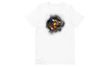 Cube Bursting Through - Rubik's Cube Shirt | SpeedCubeShop