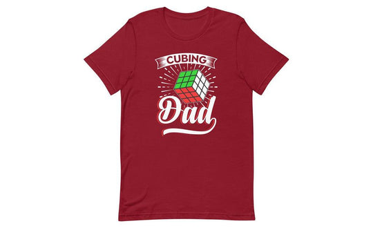 Cubing Dad V3 - Rubik's Cube Shirt | SpeedCubeShop