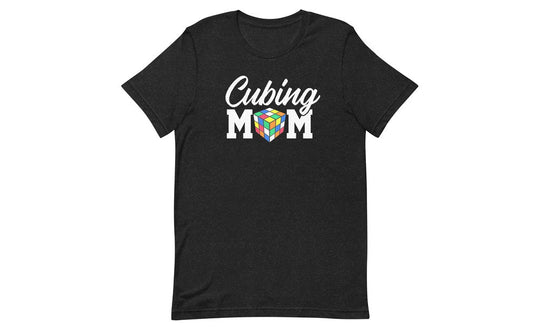 Cubing Mom (Dark) - Rubik's Cube Shirt | SpeedCubeShop