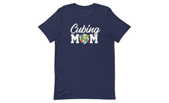 Cubing Mom (Dark) - Rubik's Cube Shirt | SpeedCubeShop