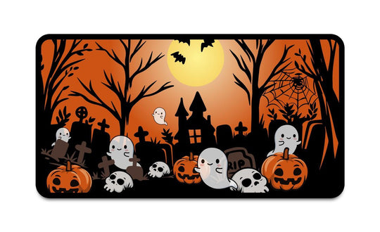 Cute Ghosts Mini Mat | SpeedCubeShop