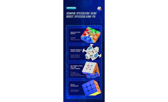 DaYan GuHong Pro 3x3 (Magnetic, Core Magnets) - 55mm | SpeedCubeShop