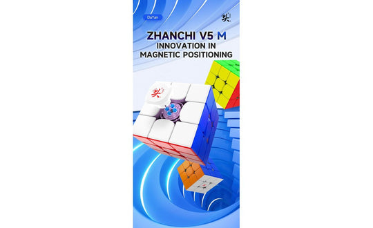 DaYan ZhanChi Pro 3x3 V5 Fancy (Magnetic, MagLev, Ball-Core) | SpeedCubeShop