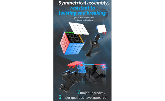 DianSheng Solar S4M 4x4 Magnetic (UV Coated) | SpeedCubeShop