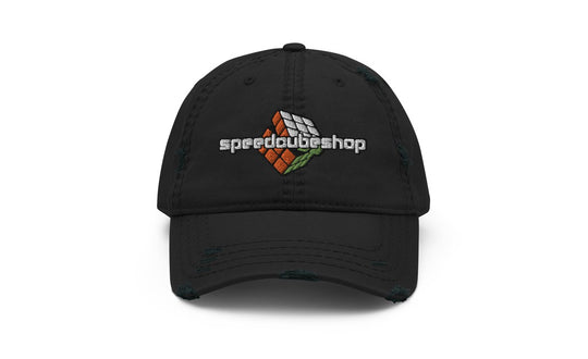 Distressed Dad Hat | SpeedCubeShop