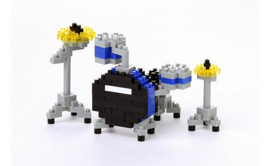 Drum Set Blue Nanoblock | SpeedCubeShop