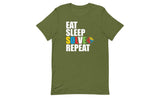 Eat, Sleep, Solve, Repeat - Rubik's Cube Shirt | SpeedCubeShop