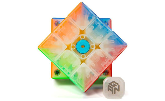 GAN 356 ME 3x3 - 10th Anniversary Edition (Magnetic, UV Coated) | SpeedCubeShop