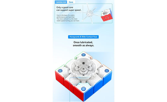GAN 356 ME V2 3x3 (Magnetic) | SpeedCubeShop