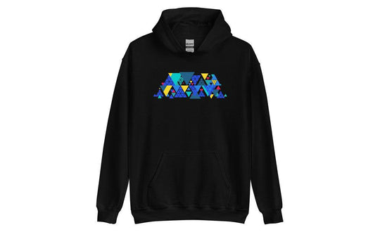 Geometric Pyraminx - Rubik's Cube Hoodie | SpeedCubeShop