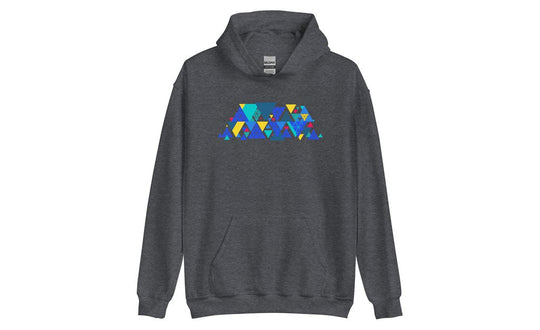 Geometric Pyraminx - Rubik's Cube Hoodie | SpeedCubeShop