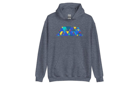 Geometric Pyraminx - Rubik's Cube Hoodie | SpeedCubeShop