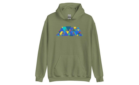 Geometric Pyraminx - Rubik's Cube Hoodie | SpeedCubeShop