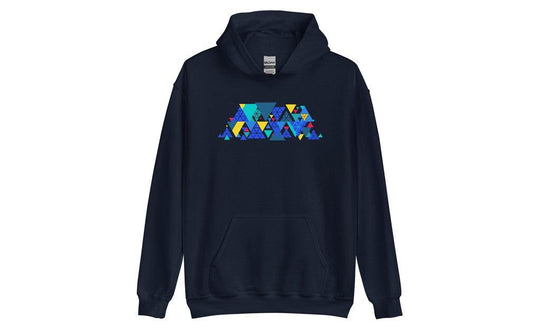 Geometric Pyraminx - Rubik's Cube Hoodie | SpeedCubeShop