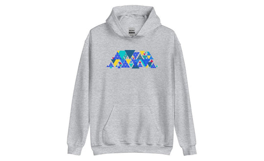 Geometric Pyraminx - Rubik's Cube Hoodie | SpeedCubeShop