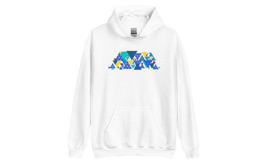 Geometric Pyraminx - Rubik's Cube Hoodie | SpeedCubeShop