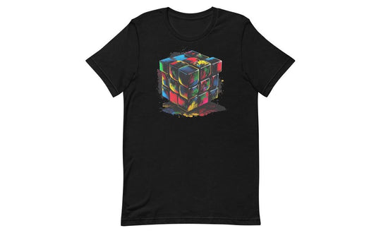 Graffiti Cube - Rubik's Cube Shirt | SpeedCubeShop