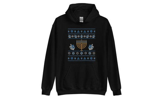 Hanukkah Rubik's Cube Hoodie | SpeedCubeShop