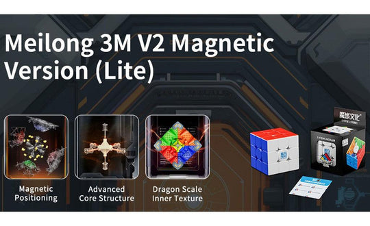 MoYu MeiLong V2 3x3 Magnetic (Lite) | SpeedCubeShop