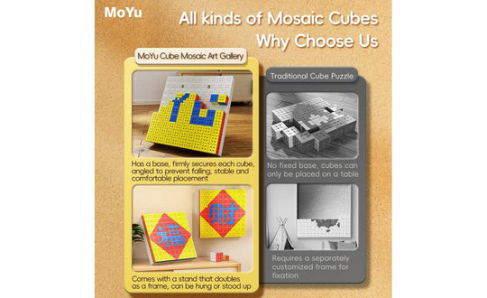 MoYu Mosaic Cube Bundle (Standard Size Cubes) | SpeedCubeShop