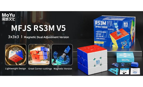 MoYu RS3 M V5 3x3 Magnetic (Dual-Adjustment) | SpeedCubeShop