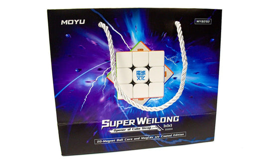 MoYu Super WeiLong 3x3 Magnetic (20-Magnet Ball-Core UV Coated) | SpeedCubeShop