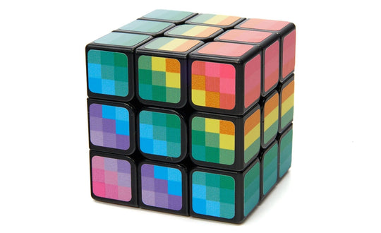 Mosaic 3x3 Cube (Rainbow) | SpeedCubeShop