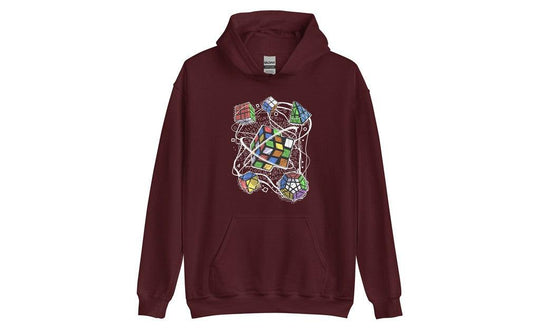 Multi-cube - Rubik's Cube Hoodie | SpeedCubeShop