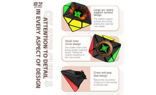 QiYi Axis Cube S Tiled | SpeedCubeShop