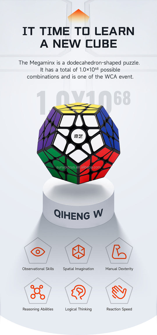 QiYi QiHeng W Megaminx | SpeedCubeShop