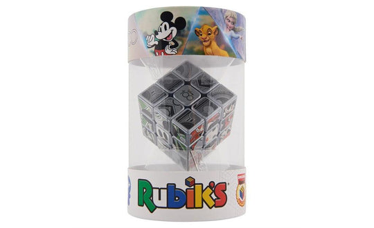 Rubik`s Cube, Disney 100th Anniversary Metallic Platinum 3x3 Cube | SpeedCubeShop