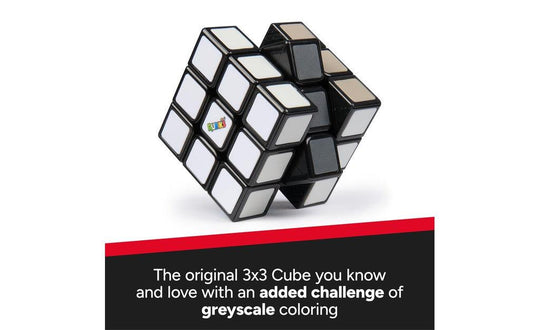 Rubik's Cube Greyscale Wednesday Cube 3x3 | SpeedCubeShop