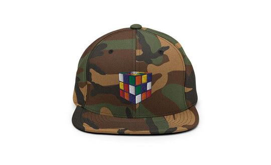 Rubik's Cube Snapback Hat | SpeedCubeShop