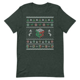 Rubik's Cube Snowman Ugly Christmas Shirt | SpeedCubeShop