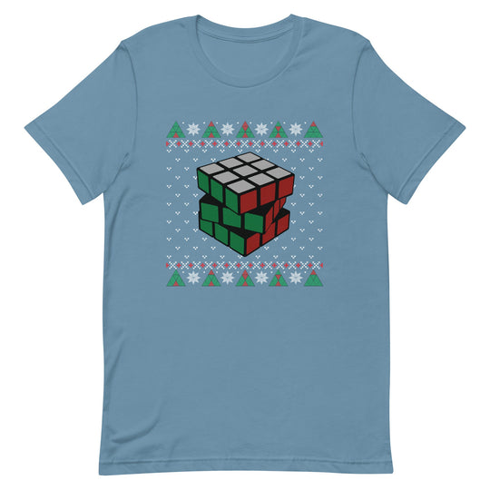 Rubik's Cube Ugly Christmas Shirt | SpeedCubeShop