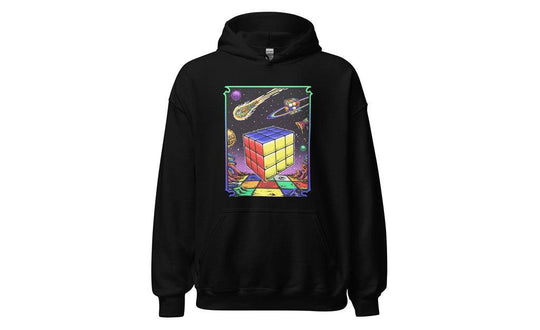 Rubik's Cube in Space - Rubik's Cube Hoodie | SpeedCubeShop