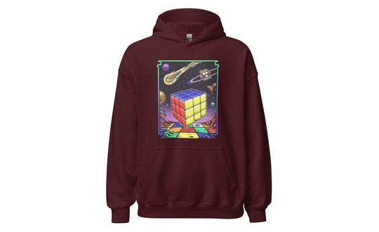 Rubik's Cube in Space - Rubik's Cube Hoodie | SpeedCubeShop