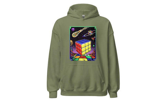 Rubik's Cube in Space - Rubik's Cube Hoodie | SpeedCubeShop