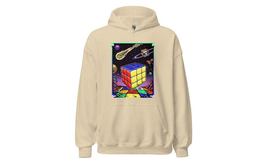 Rubik's Cube in Space - Rubik's Cube Hoodie | SpeedCubeShop