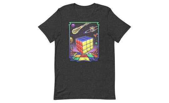 Rubik's Cube in Space - Rubik's Cube Shirt | SpeedCubeShop