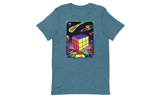 Rubik's Cube in Space - Rubik's Cube Shirt | SpeedCubeShop